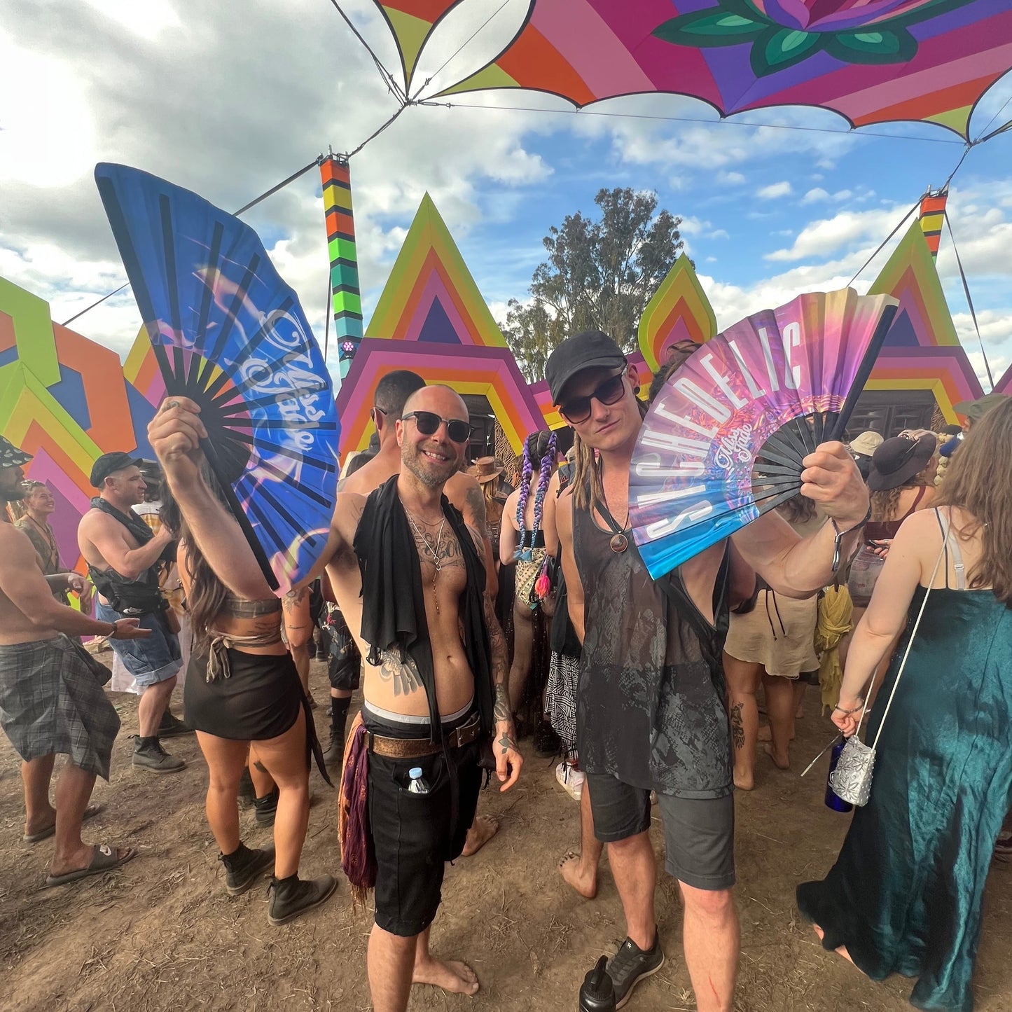 Psychedelic Festival Fan