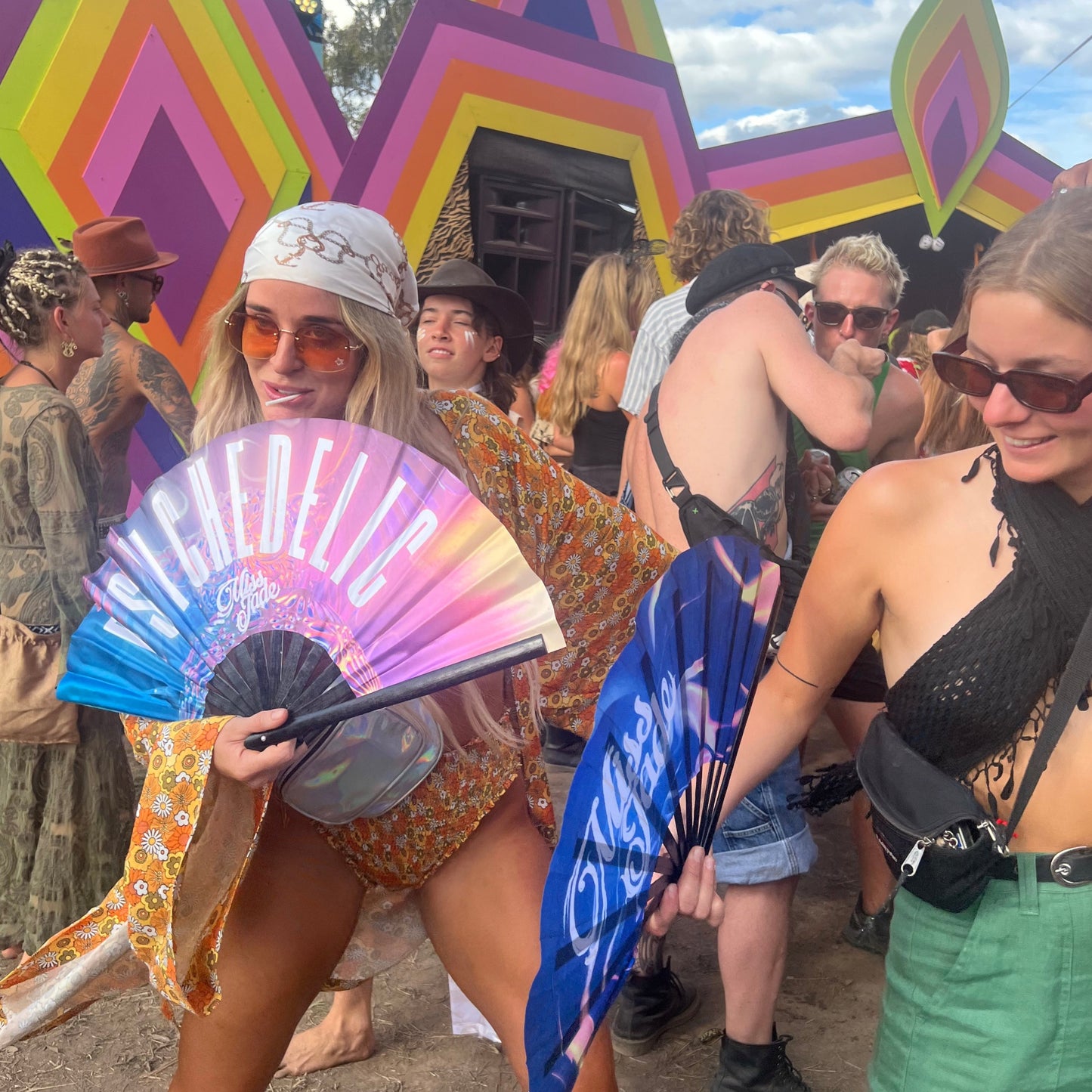 Psychedelic Festival Fan